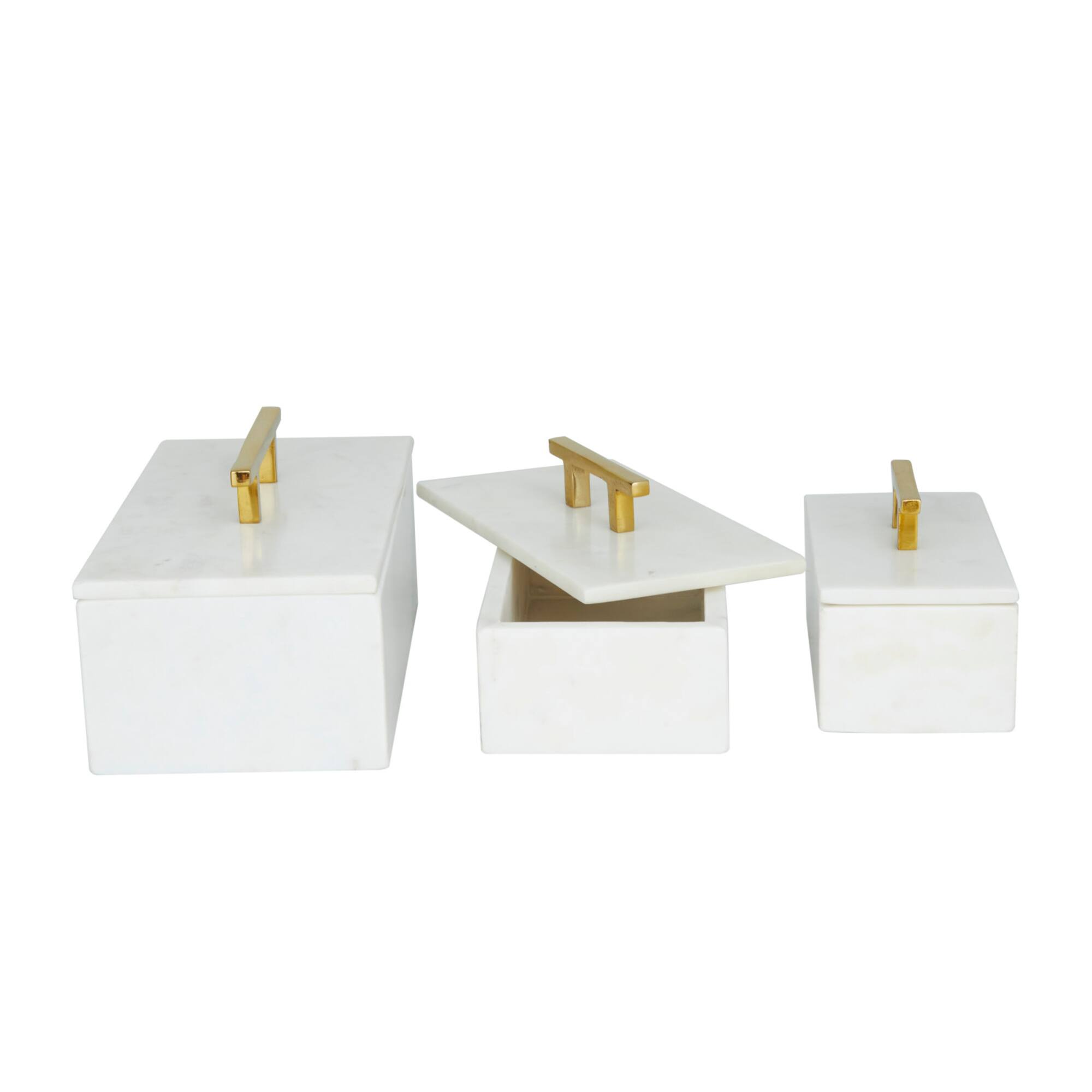 White Marble Modern Box Set